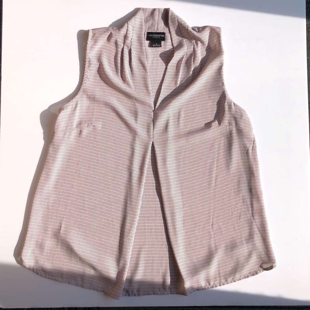 Liz Claiborne Sleeveless top
